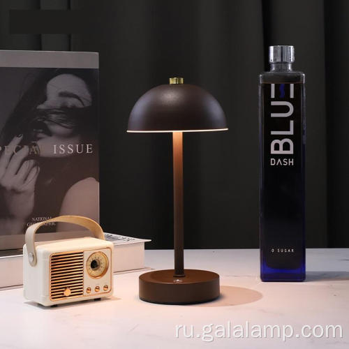 Универсальная светодиодная сенсорная лампа, стильная металлическая прикроватная лампа